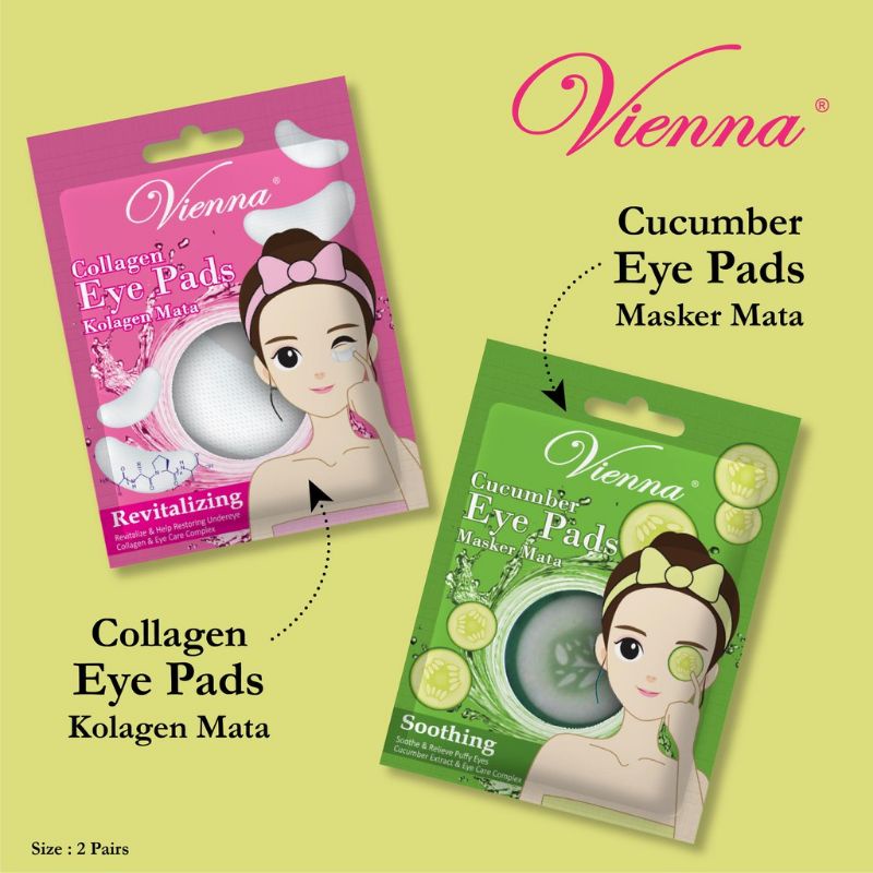 VIENNA - CUCUMBER & COLLAGEN EYE PADS