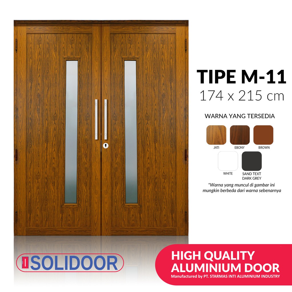 Pintu Aluminium SOLIDOOR-M11