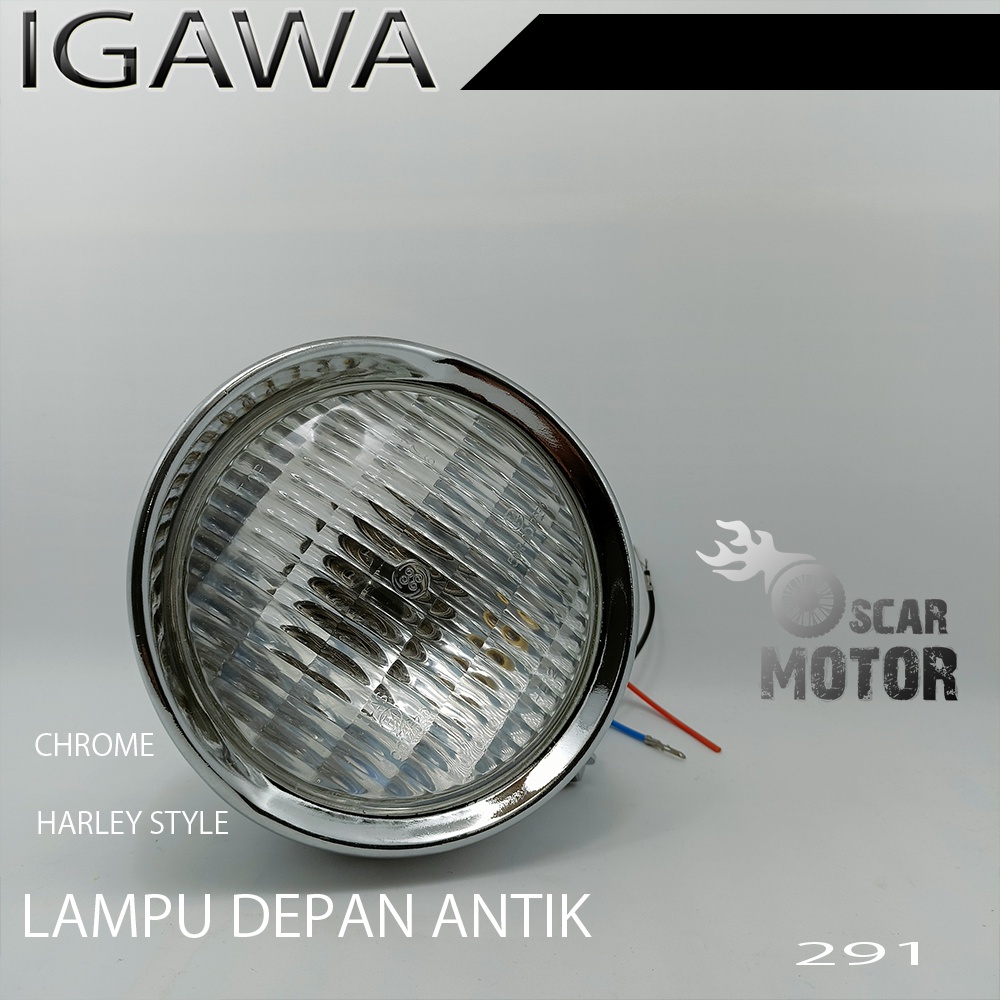 LAMPU HARLEY HUANG JAP STYLE LAMPU TEMBAK SOROT ANTIK LEGEND LACHA NEW motor