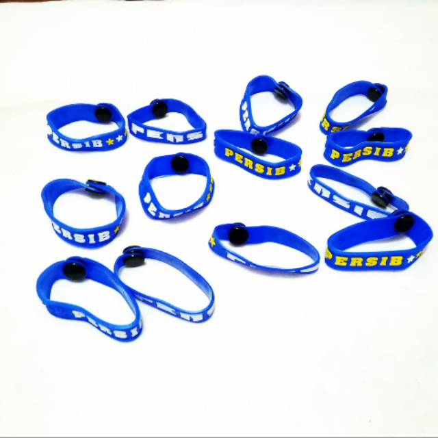 Gelang Persib viking kancing  murah harga 1pcs