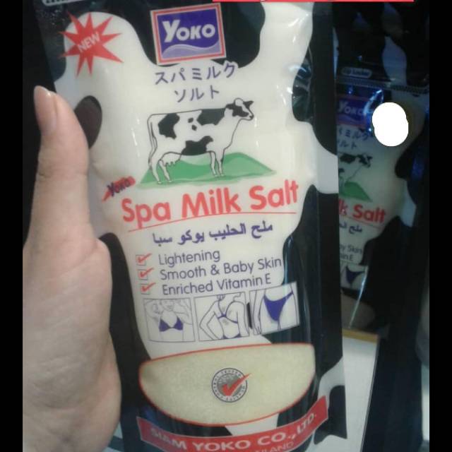 Milk salt spa