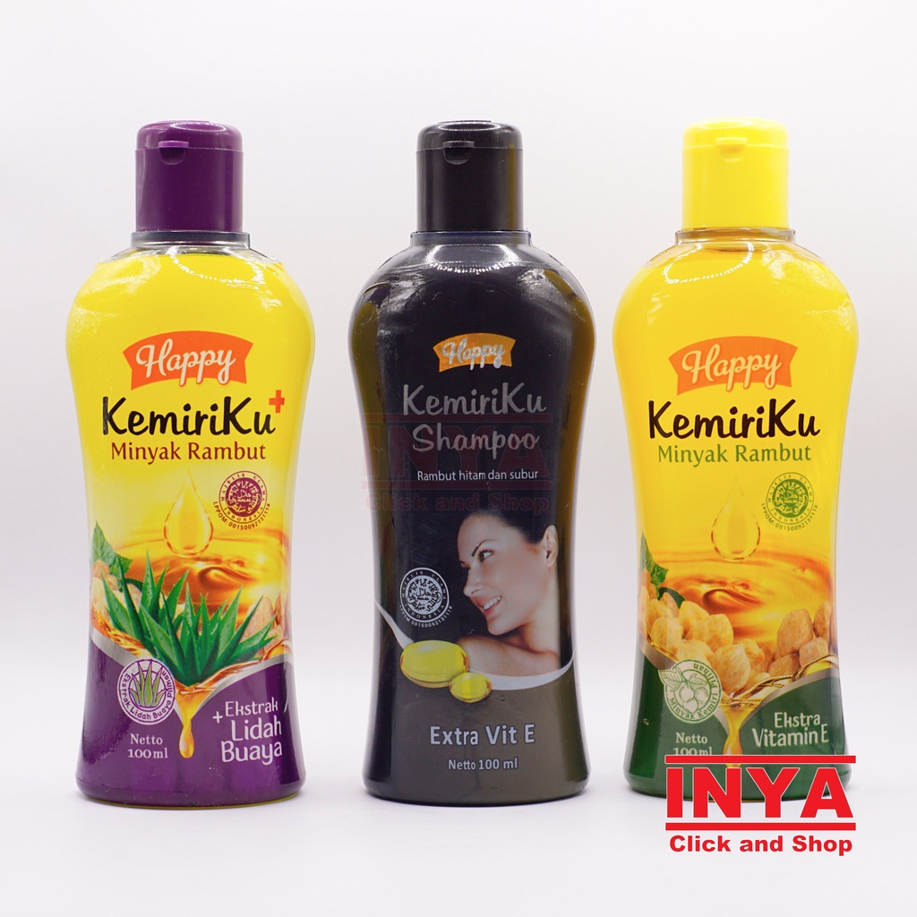 HAPPY KEMIRIKU - Shampoo &amp; Minyak Kemiri