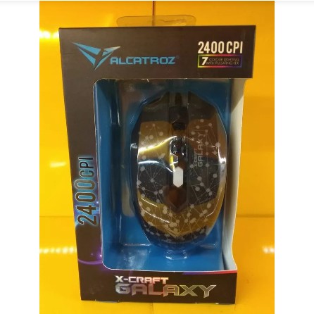 Mouse Gaming Alcatroz X-Craft Galaxy