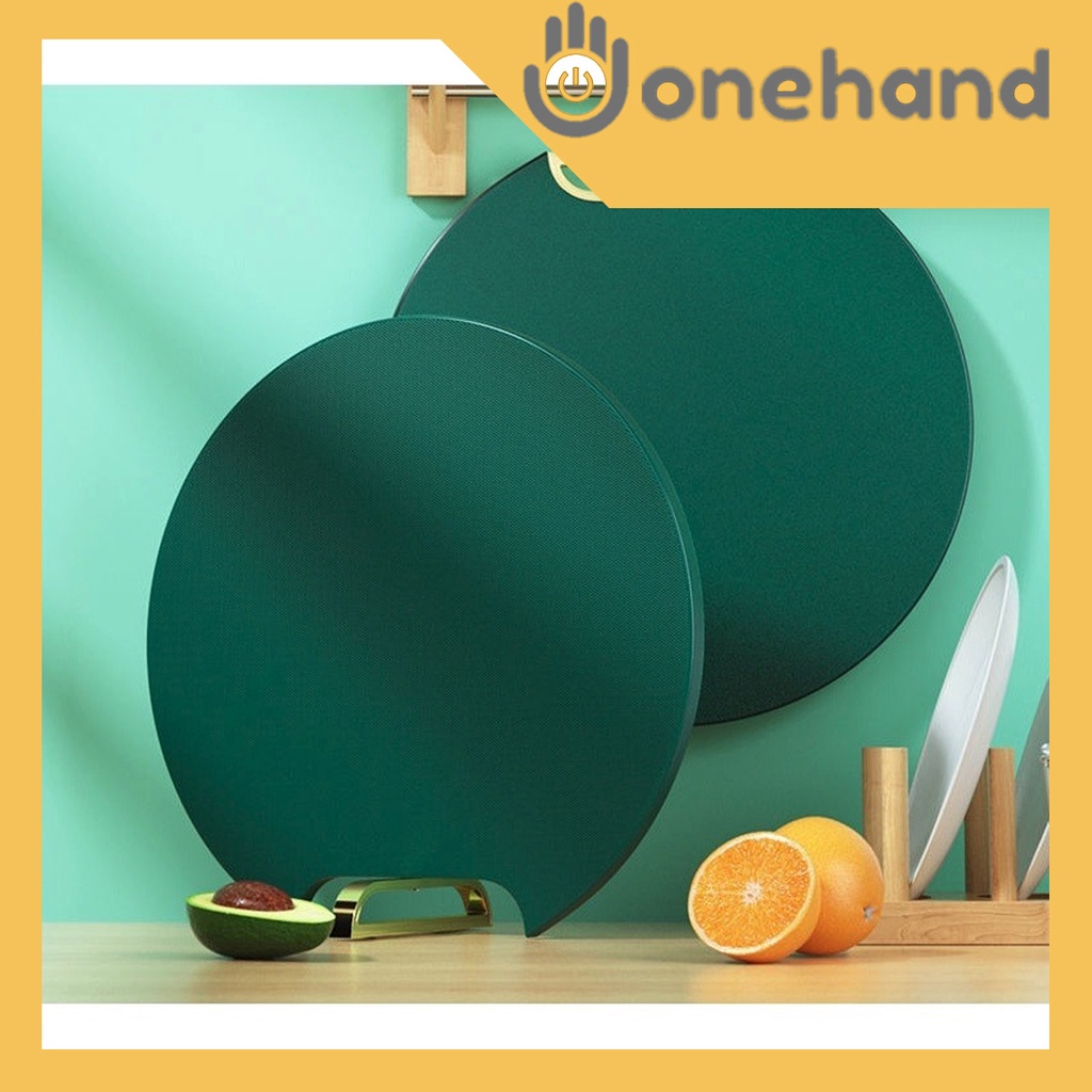 Talenan Bulat Potong Buah Sayur Extra Tebal Anti Jamur / Shenar Cuting Board 35cm 650g