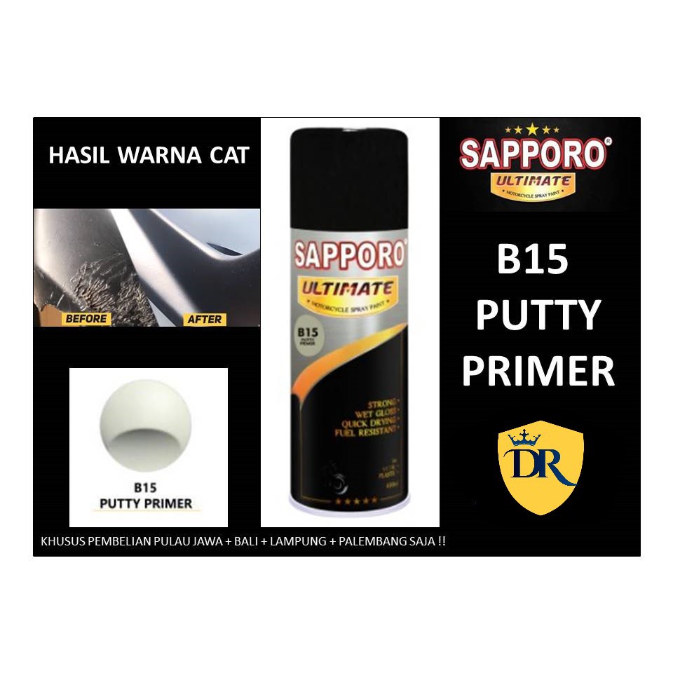 Sapporo Ultimate B15 Putty Primer / sapporo spray