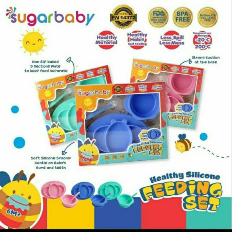 Sugar baby Feeding set isi 3