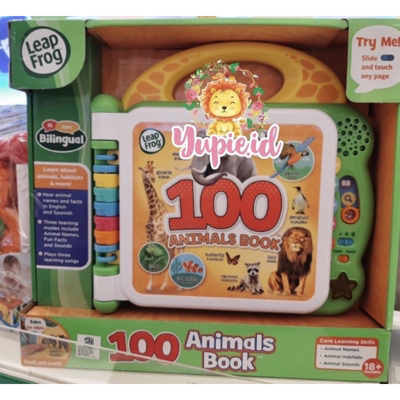 leapfrog 100 words / animals book