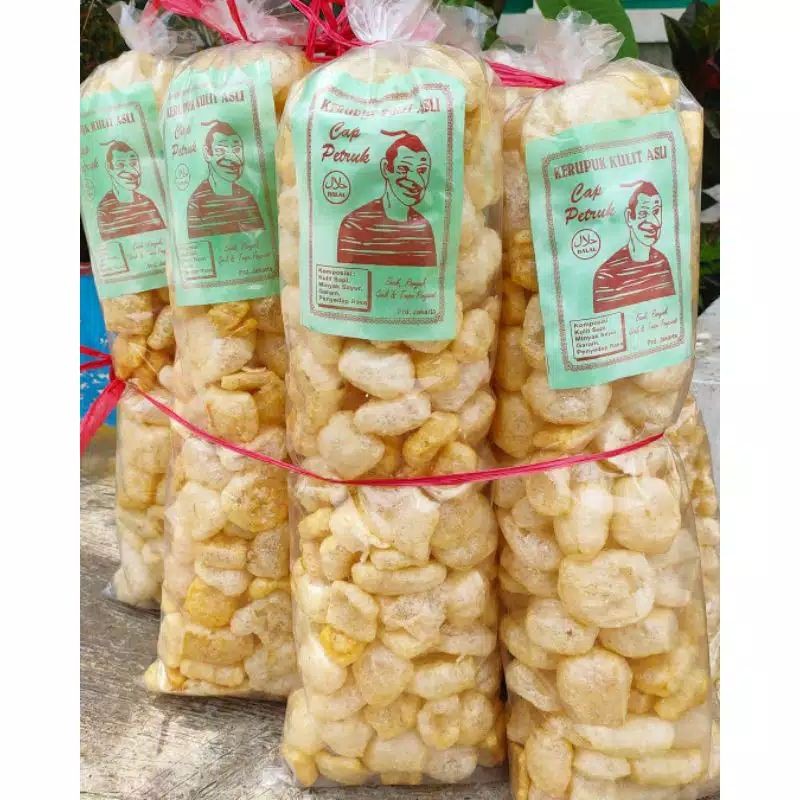 

Krupuk kulit Cap Petruk