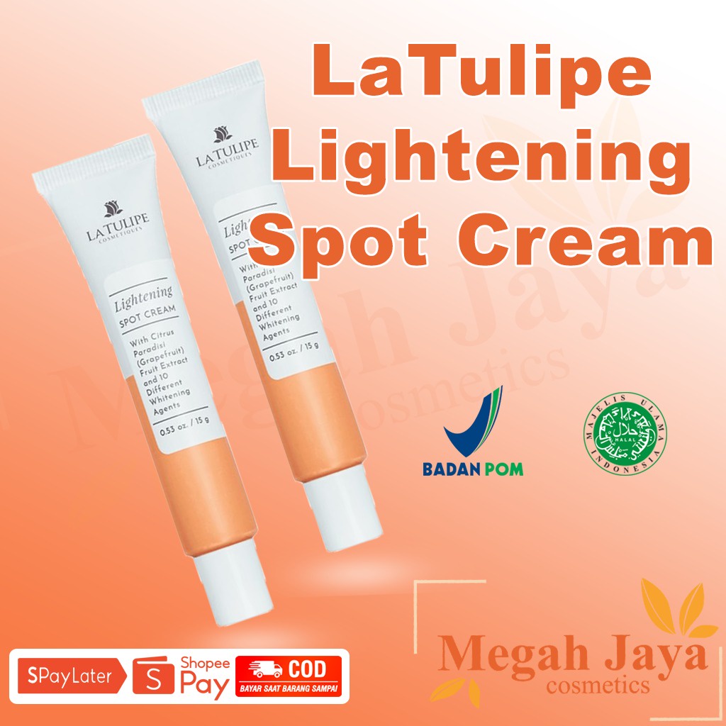 LA TULIPE LIGHTENING SPOT CREAM 15G@MJ