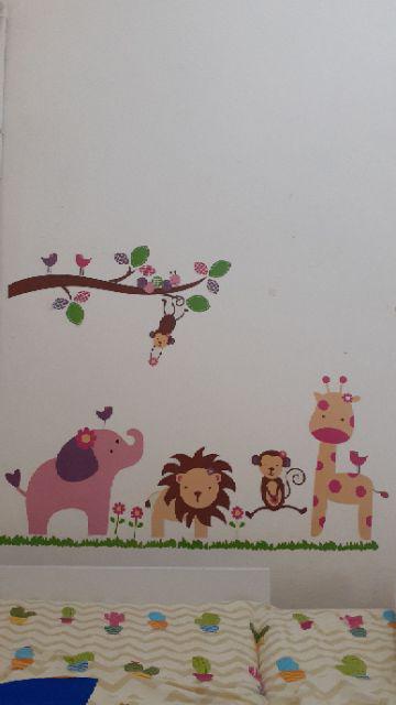 Stiker Dinding 33 Jungle