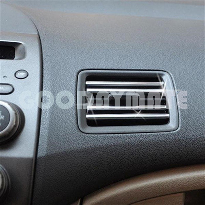 Lis Dekorasi Interior Mobil Moulding Trim - SILVER