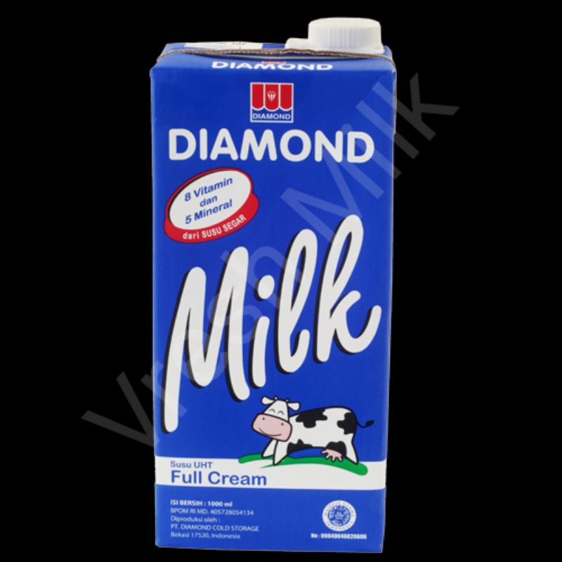 

Susu Diamond UHT Full Cream 1 liter
