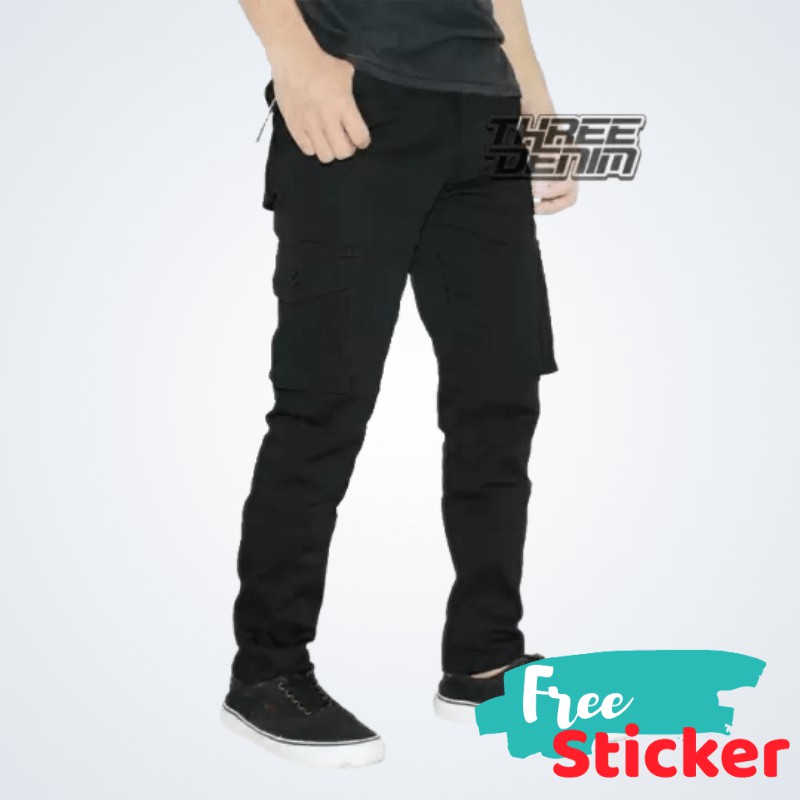 Celana Cargo Original Three Denim Shopee Indonesia Celana Cargo Original Three Denim Shopee Indonesia