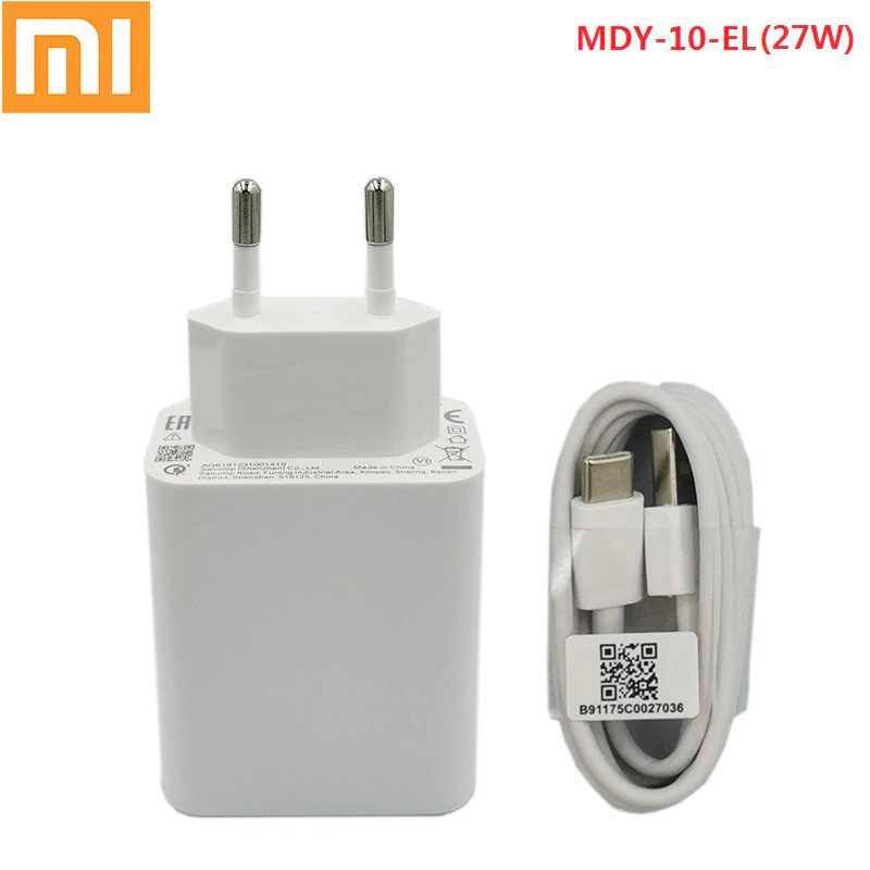 Charger 27w ADAPTER CHARGER XIAOMI MDY-10-EL 27W TYPE C FAST CHARGING