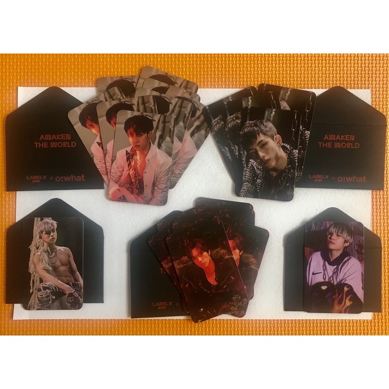 WayV ATW OWhat Fansign Special Official PC Photocard Kun Winwin Lucas Hendery Yangyang