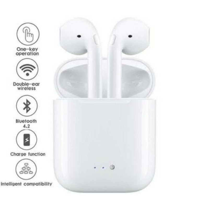 HANDSFREE HEADSET BLUETOOTH 5.0 i7S WIRELESS BLUETOOTH