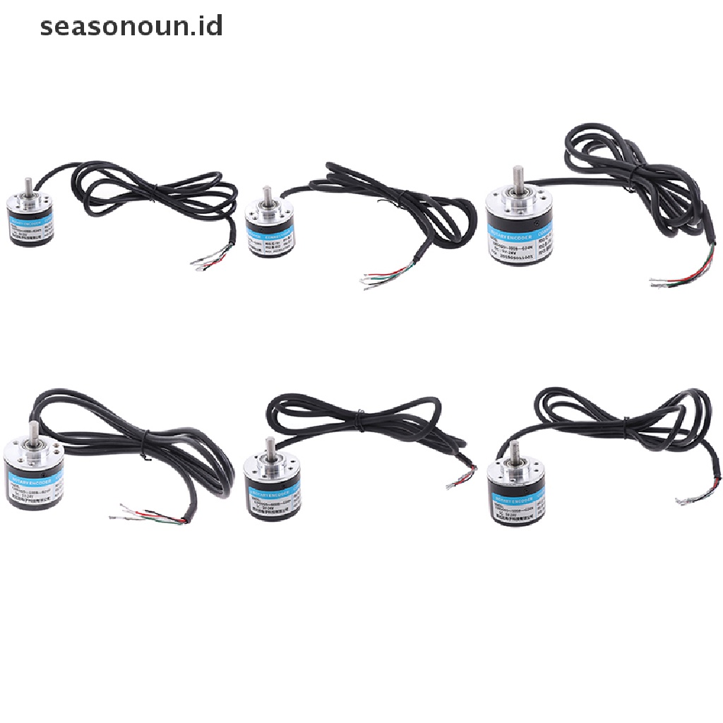 100 / 200 / 360 / 400 / 500 / 600P / R Photoelectric Incremental Rotary Encoder 5V-24V