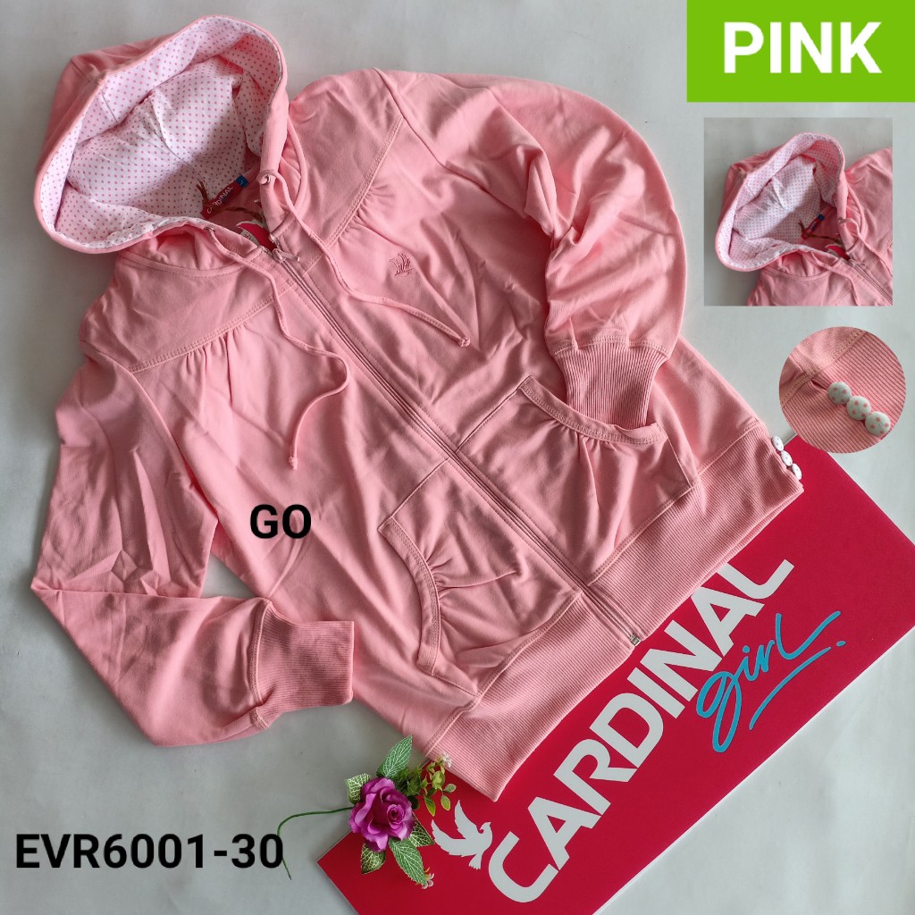 gof CARDINAL SWEATER GIRL 162 Pakaian Wanita Outerwear Jaket Cewek Sweater Katun Cardinal Original