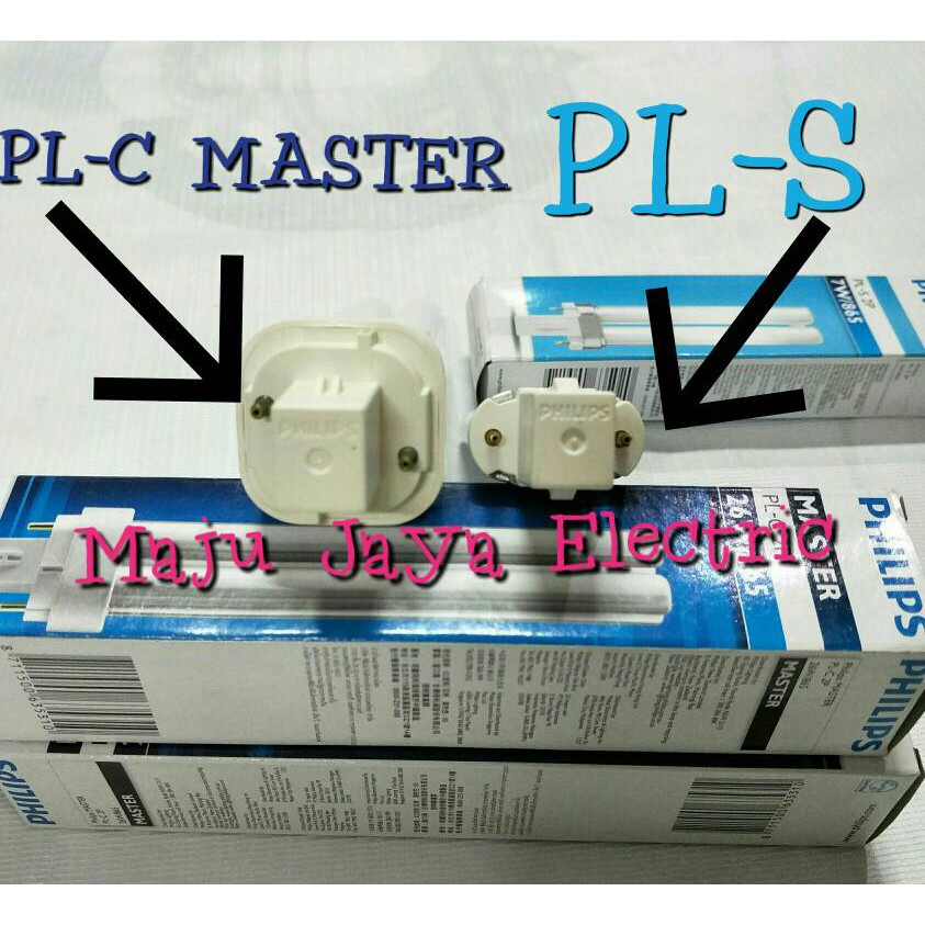 Jual Lampu Tusuk 2 Pin Philips PLS PL-S 2P 7 watt 7 w Putih Fitting G23 LS1