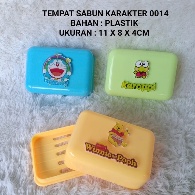 TEMPAT SABUN BATANG DORAEMON/ TEMPAT SABUN BATANG KARAKTER/ TEMPAT SABUN BATANG/ WADAH SABUN BATANG