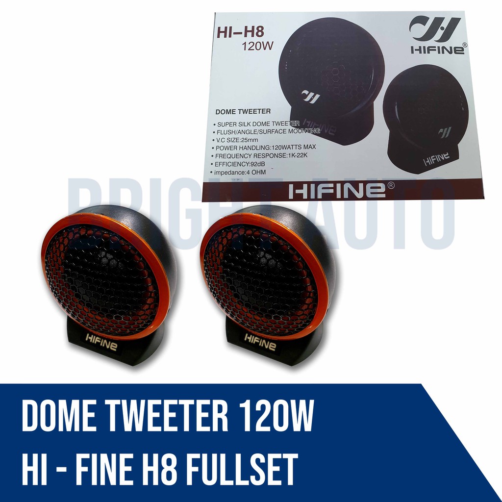 Tweeter Hifine H8 super dome tweeter