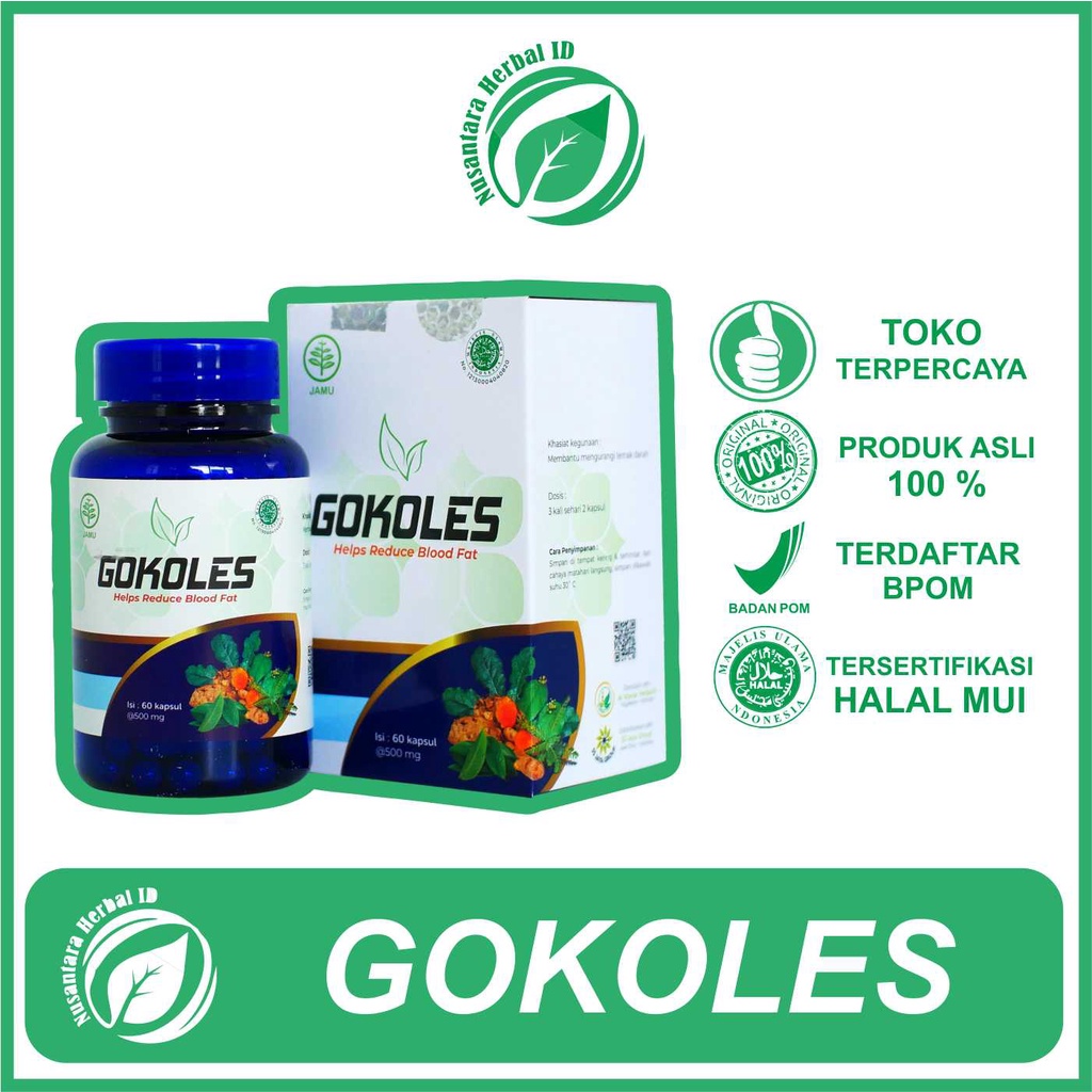 GOKOLES Herbal atasi kolesterol