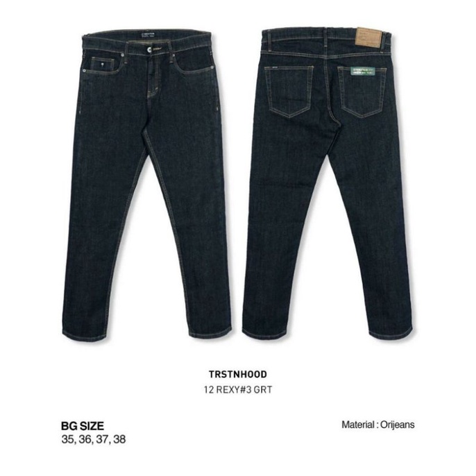 TORSTEIN DENIM BIG PANTS | CELANA PANJANG JEANS TORSTEIN " 12 REXY " ORIGINAL