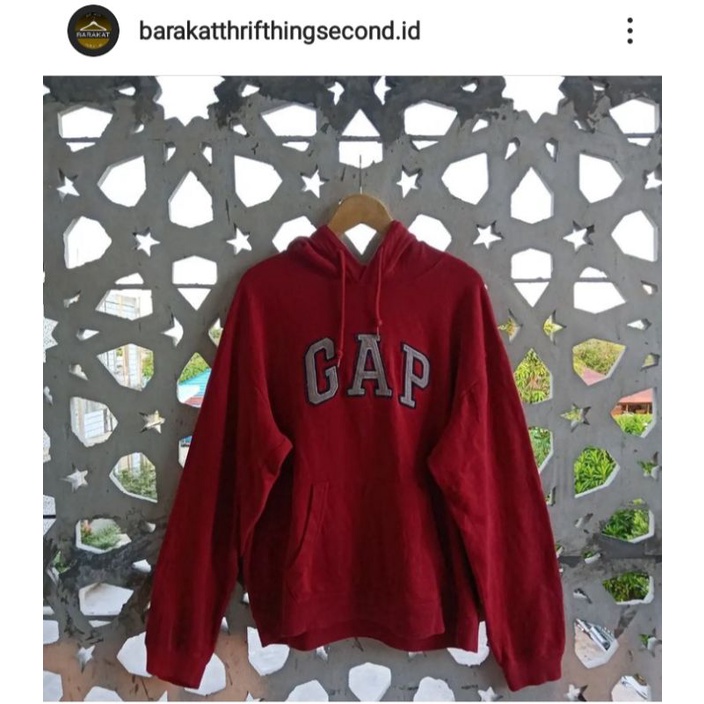 HOODIE GAP MERAH FANTA