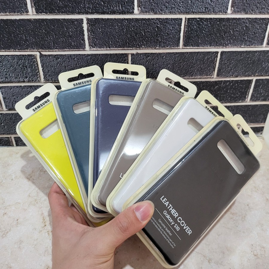 SAMSUNG LEATHER COVER GALAXY S10 CASE ORIGINAL RESMI SEIN INDONESIA