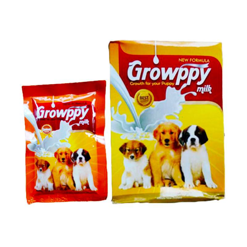 SUSU GROWPPY 1 BOK ISI 10 SACHEAT MILK DOG SUSU