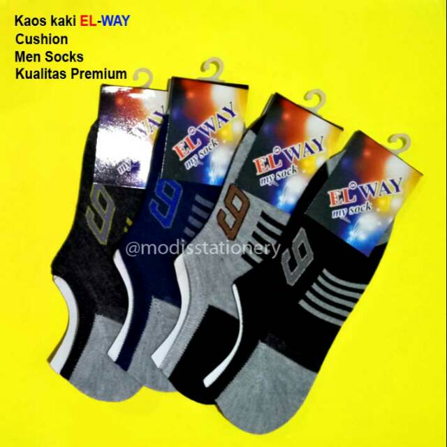 Kaos kaki Elway cushion men socks