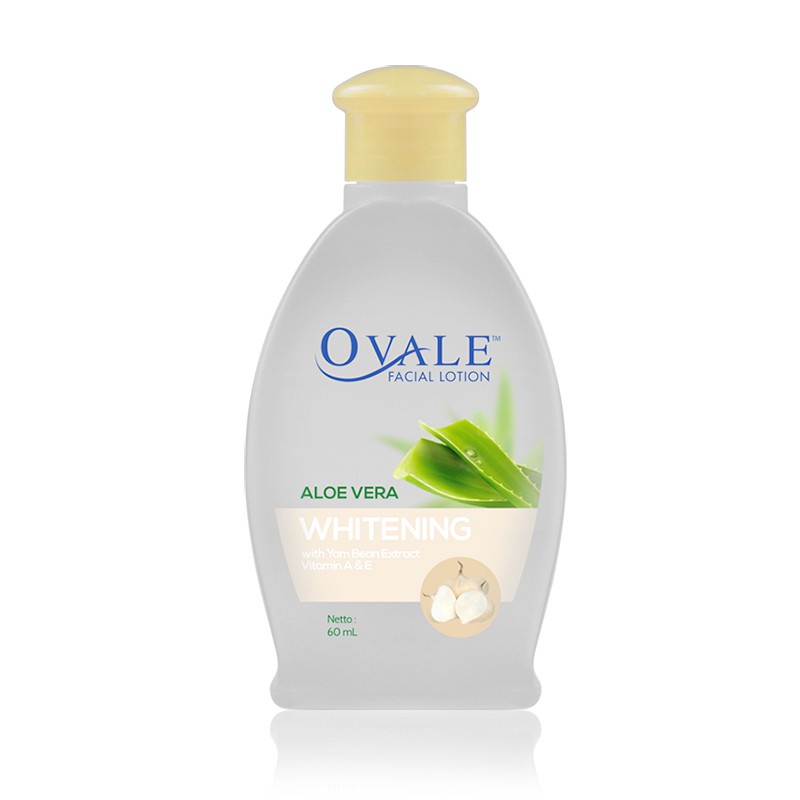 Ovale Facial Lotion Intense Glow Whitening Toner Pembersih Make Up