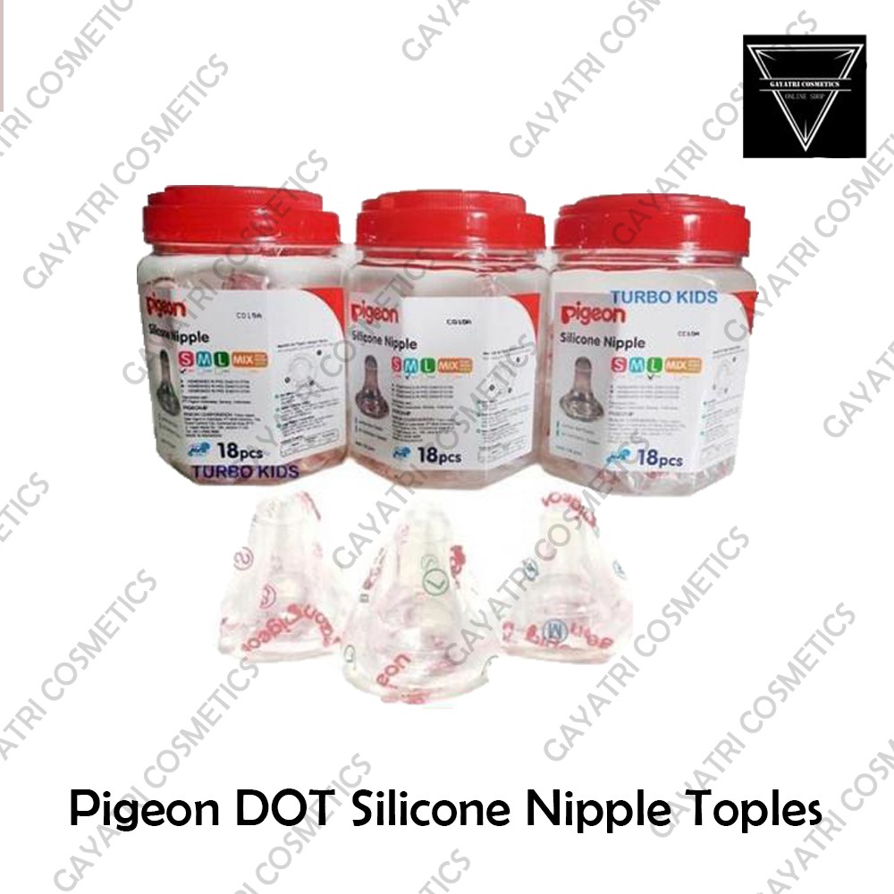 Pigeon DOT Silicone Nipple Toples