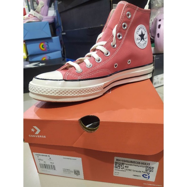 Converse Chuck 70s hi terracota pink egret