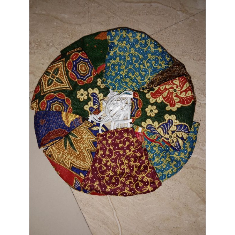 masker batik anak 3 ply dan 2 ply