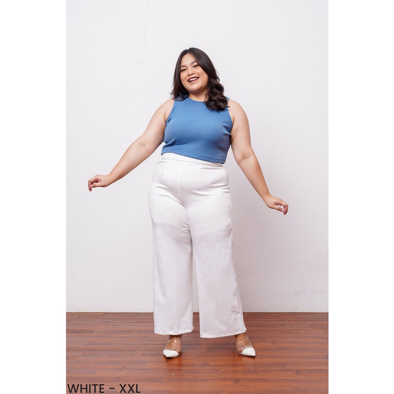 [Allsize/L/XL] PREMIUM HighWaist HW Culottes Pants Celana Kulot Panjang Wanita pants