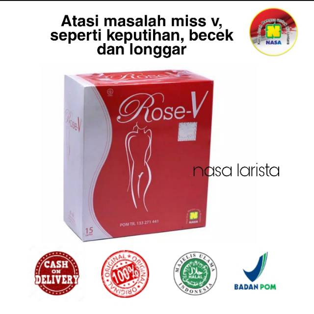 ROSE V ORIGINAL NASA / MENGATASI KEPUTIHAN BECEK MERAPATKAN MISS V