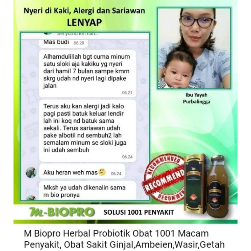 

ramuan herbal mbiopro segala pnyakit sirna