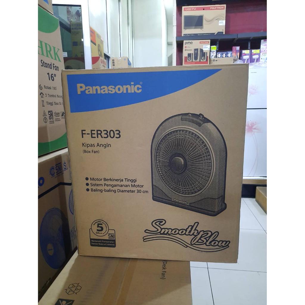 Panasonic Kipas Angin Kotak / Box Fan 12 Inch 12&quot; F-ER303 30cm FER303