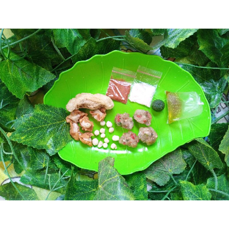 

Baso aci tulang rangu pedas / baso aci tulang rangu / cirawang