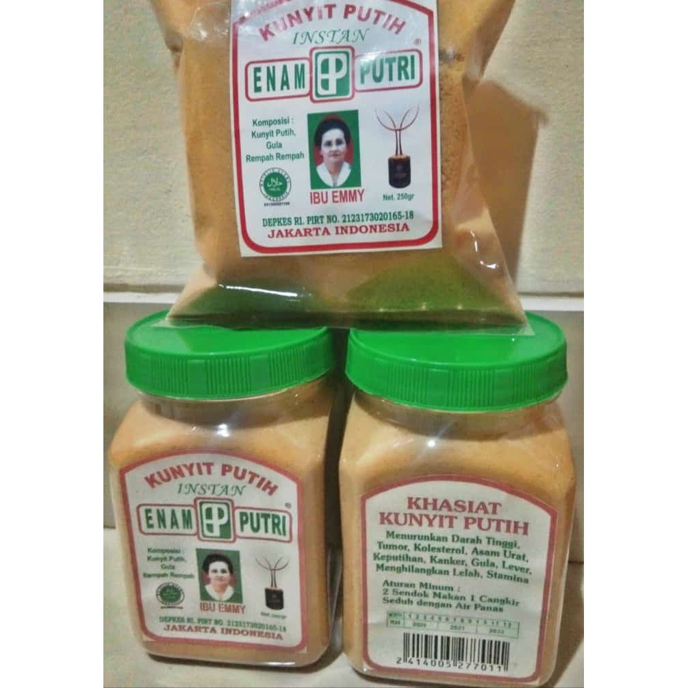

KUNYIT PUTIH INSTAN / BUBUK 250 GR