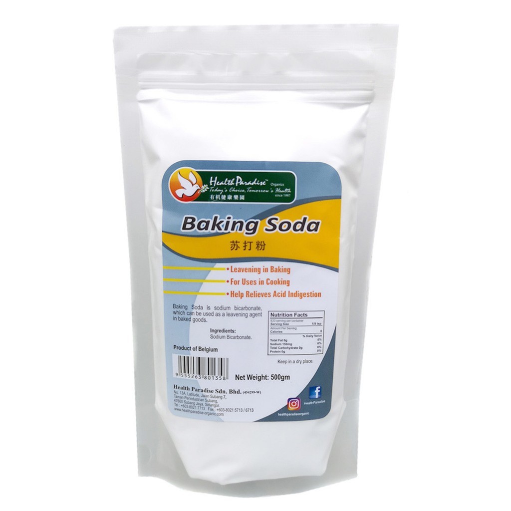 Health Paradise Natural Baking Soda 500g