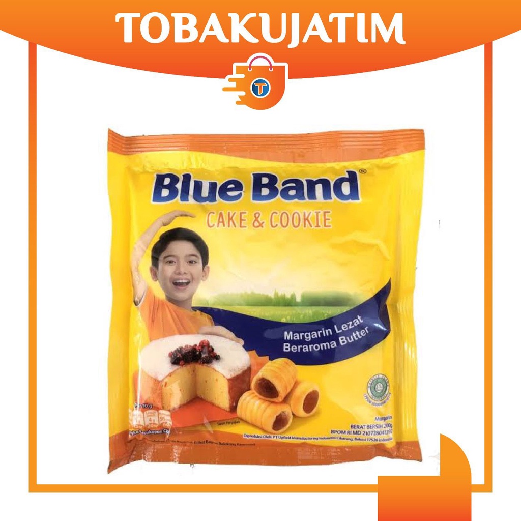 

margarin BLUEBAND CAKE N COOKIE SACHET 200gr ORI
