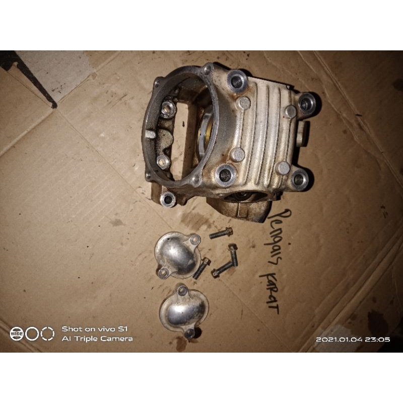 deksel kop head cylinder head kawasaki zx130 original bekas