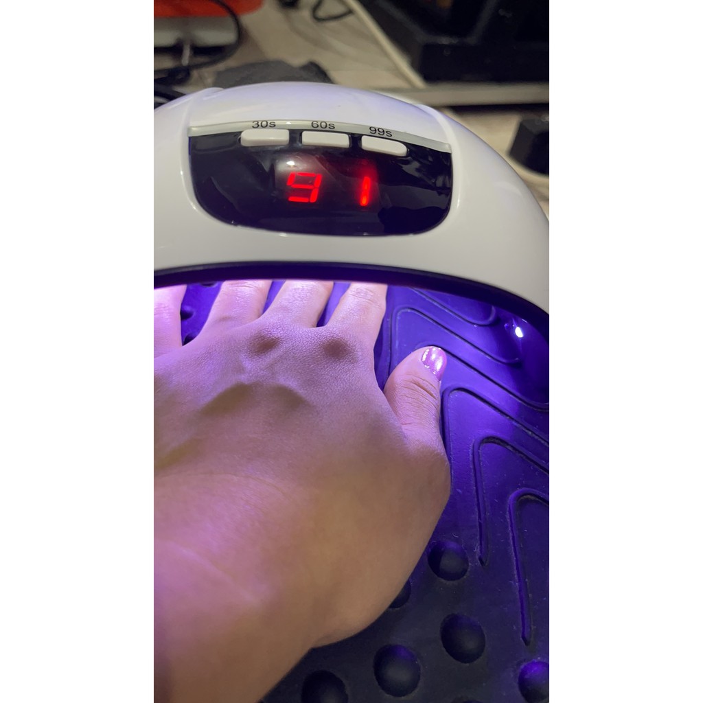 MPro Pengering Kutek Kuku Gel 180w 54w 48w LCD Display New Style LED Sinar UV Nail Dryer Art Manicure SUN-X 120w SUN-M3 45LED 180W 36 45 led