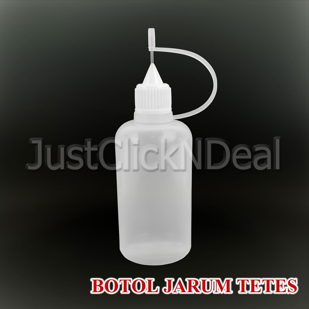 Botol Jarum Tetes 10 30 50 ml Needle Dropper Refill Liquid Salt Nic Craft Fine Siongka Resin Alcohol