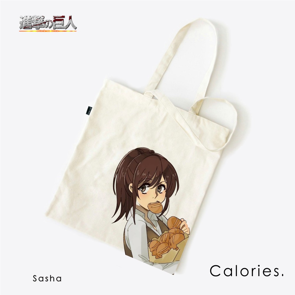 Totebag Attack on titan Eren Zeke Anime Sasha  #TOAT