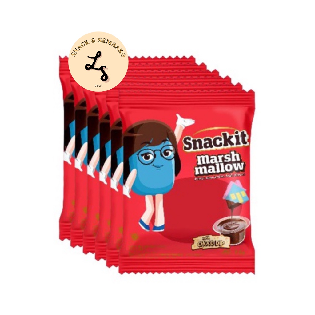 

Nafariz724 Kino Snack It Marshmallow With Choco Dip Bee/Car/House Isi 10 Pcs