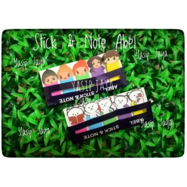 

Stick & Note Abel (12 pack)