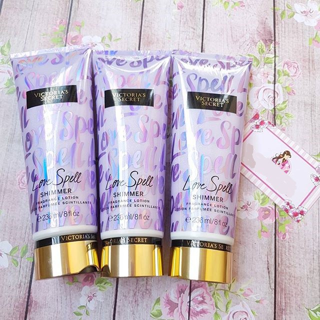 VICTORIA'S SECRET LOVE SPELL SHIMMER LOTION 250ML
